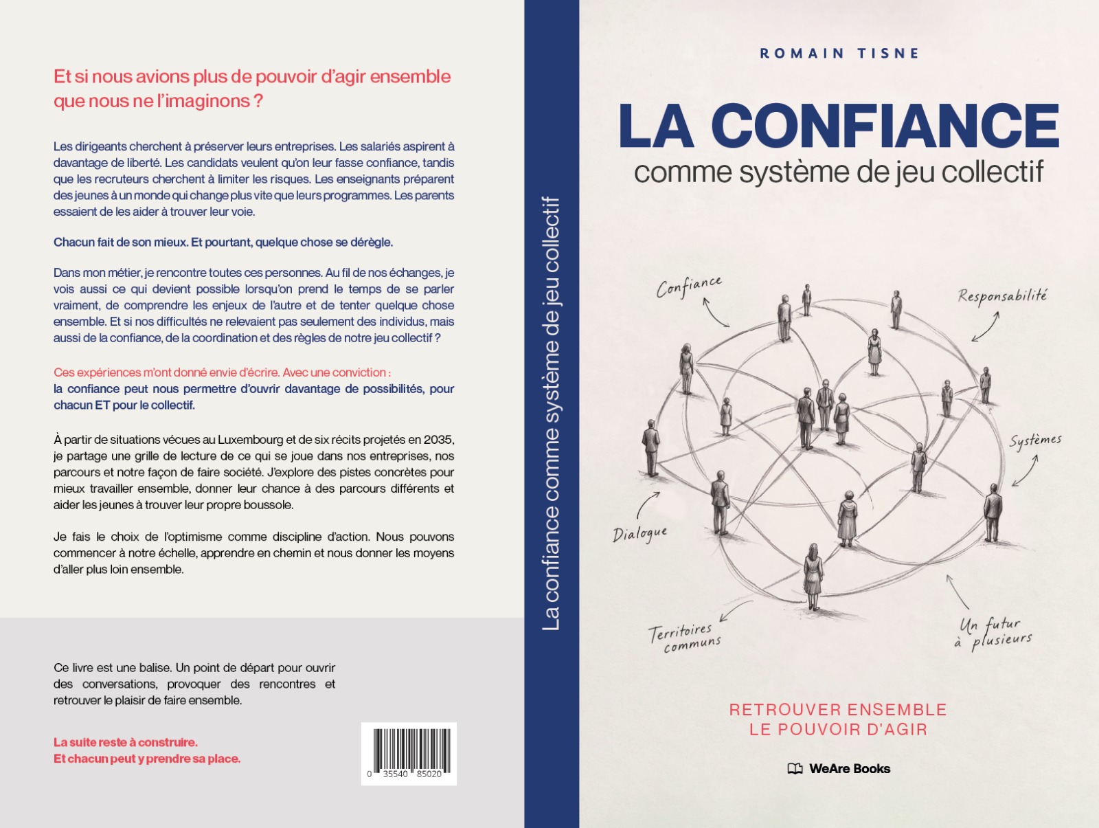 Couverture de La confiance comme système de jeu collectif, par Romain Tisne